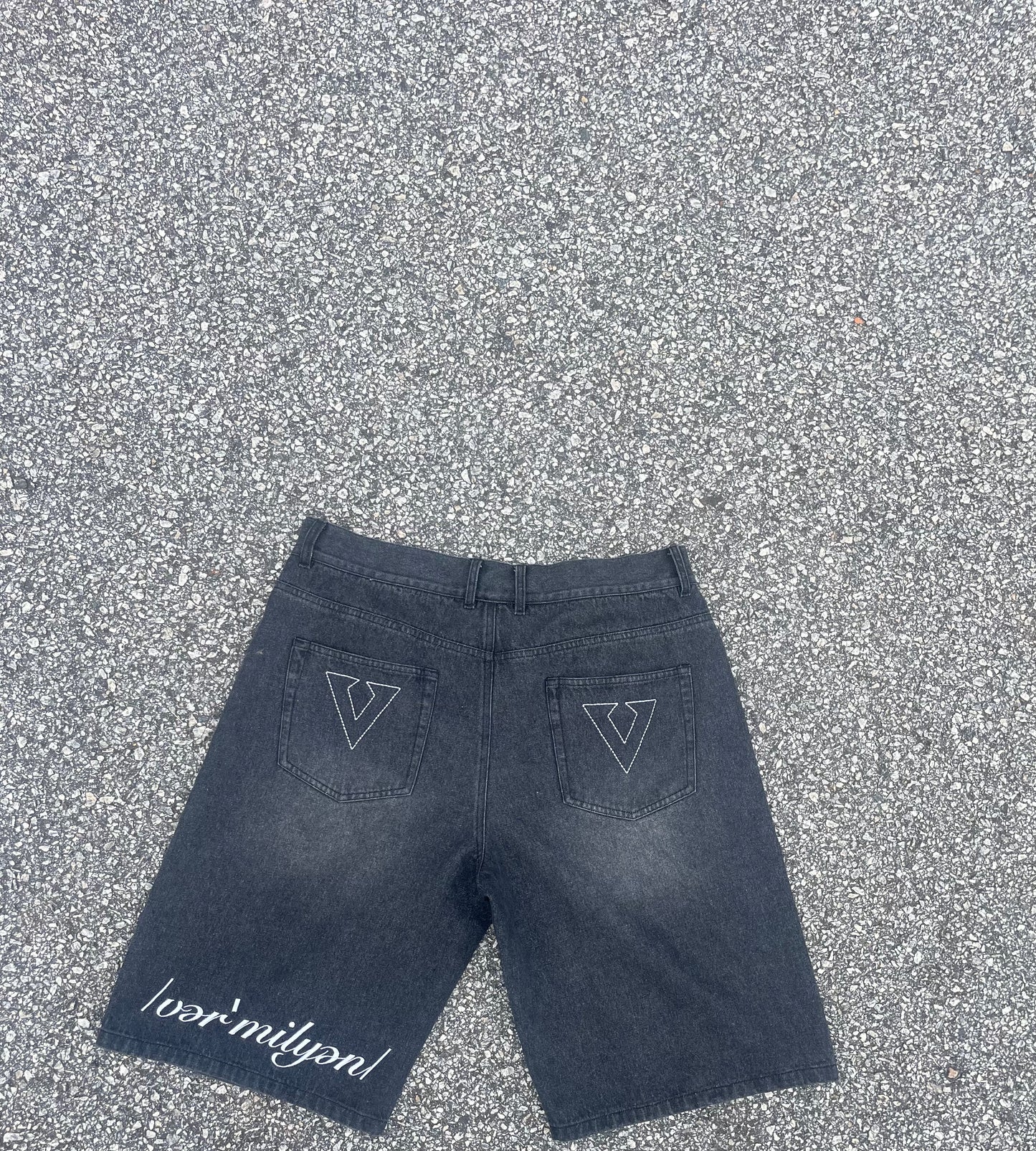 Speeder Jorts (Black Vintage Wash)